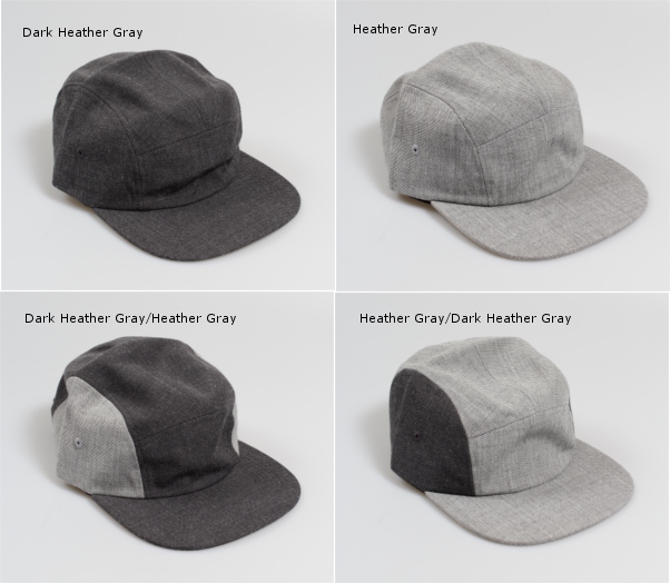 CALI HEADWEAR/カリヘッドウェア 5パネル ウール キャンパーキャップ CP50P
